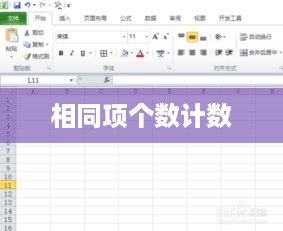 Excel中如何轻松统计相同项的个数  第1张