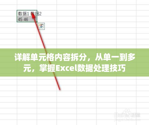 详解单元格内容拆分，从单一到多元，掌握Excel数据处理技巧