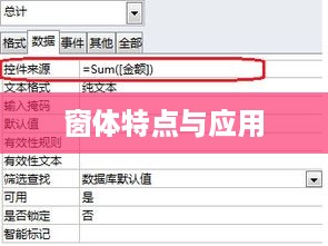 Access窗体分类详解，四类窗体的特点与应用  第1张