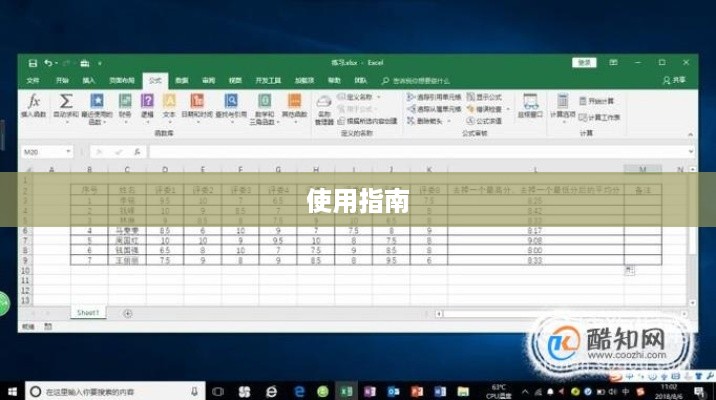Excel表格最高分函数的使用指南  第1张