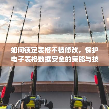 如何锁定表格不被修改，保护电子表格数据安全的策略与技巧  第1张