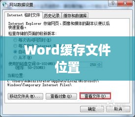 Word缓存文件位置查看方法详解