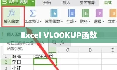 Excel VLOOKUP函数如何匹配多列数据，操作指南与技巧解析