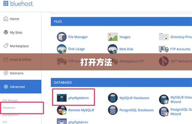 宝塔phpMyAdmin管理面板如何打开