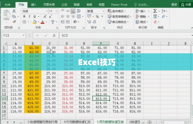 掌握Excel技巧，提升数据处理效率与准确性