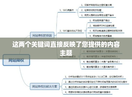 网站降权的解决方法是什么