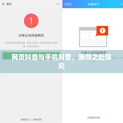 网页抖音与手机抖音，异同之处探究  第1张