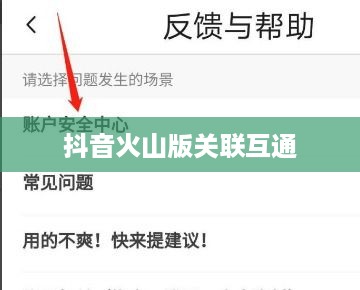 抖音账号与抖音火山版的关联互通探讨  第1张