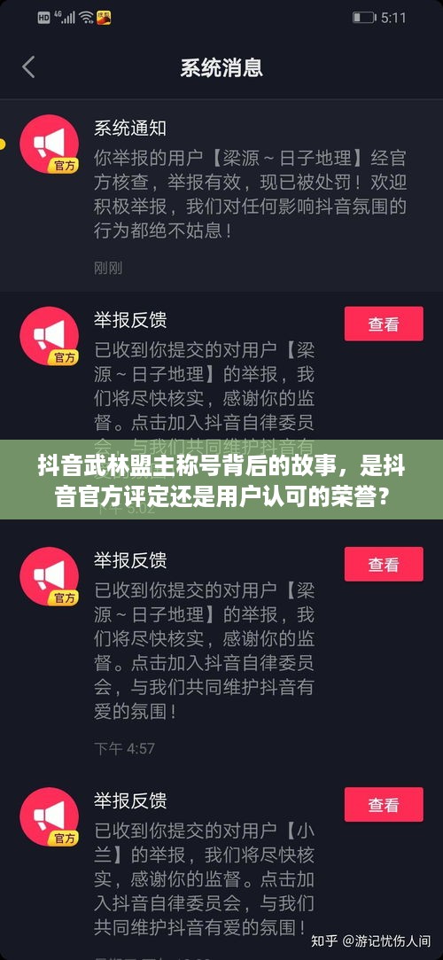 抖音武林盟主称号背后的故事，是抖音官方评定还是用户认可的荣誉？  第1张