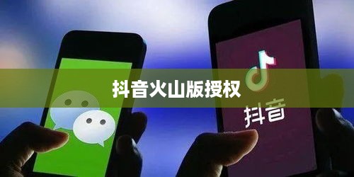 抖音与抖音火山版，授权的可能性探讨  第1张