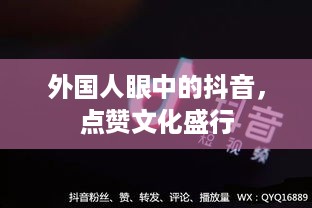 外国人眼中的抖音，点赞文化盛行  第1张