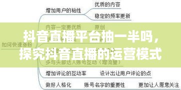 抖音直播平台抽一半吗，探究抖音直播的运营模式与收入分配机制