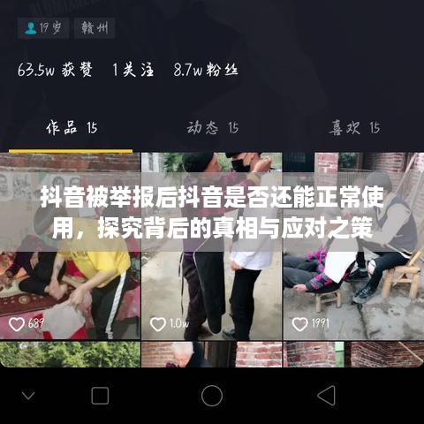 抖音被举报后抖音是否还能正常使用，探究背后的真相与应对之策