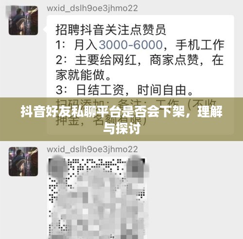 抖音好友私聊平台是否会下架，理解与探讨  第1张