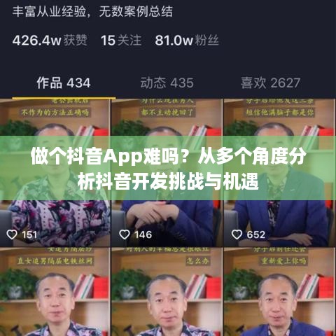 做个抖音App难吗？从多个角度分析抖音开发挑战与机遇