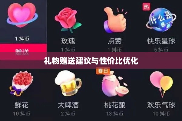 抖音礼物如何送合算，策略与建议