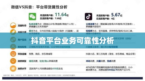 途志传媒在抖音平台上的业务可靠性分析