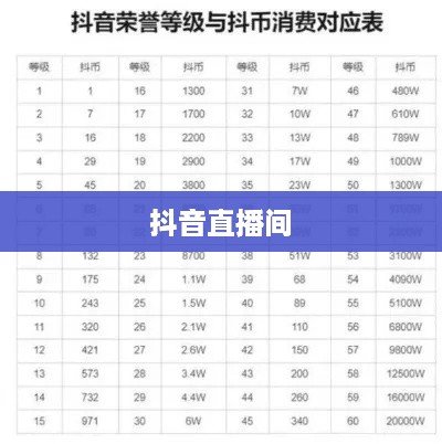 抖音直播间是否需要抖音币，深入探讨与解析