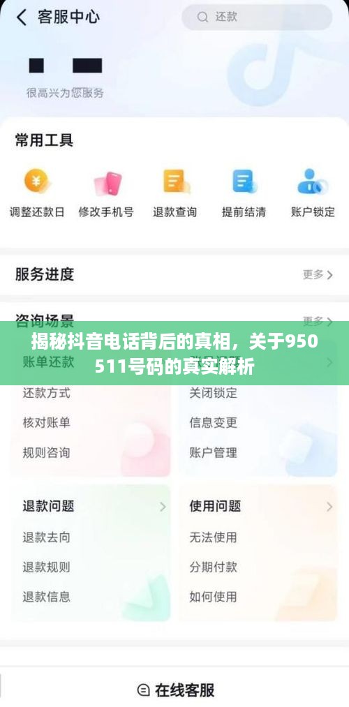揭秘抖音电话背后的真相，关于950511号码的真实解析