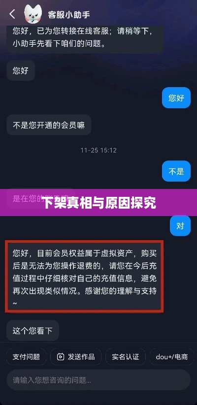 抖音好友私聊平台是否会下架？探究背后的真相与原因