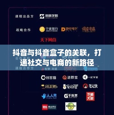 抖音与抖音盒子的关联，打通社交与电商的新路径