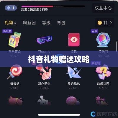 抖音礼物赠送攻略，如何合理赠送抖音礼物实现价值最大化
