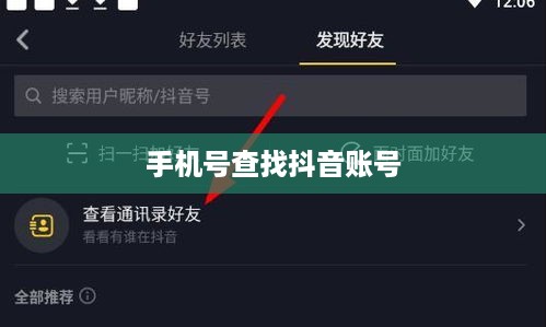 如何通过手机号查找抖音账号，技术、隐私与安全的交织