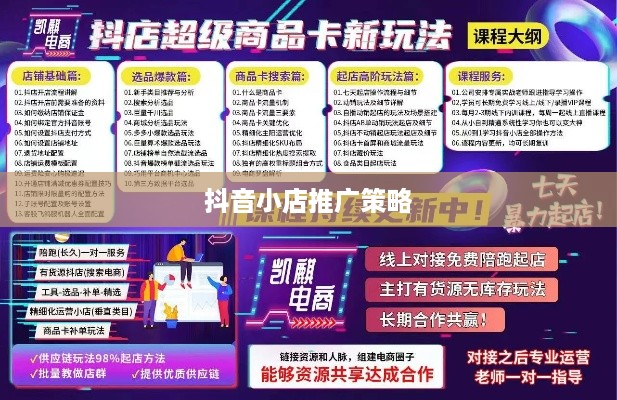 抖音小店推广策略，是否需要做推广？如何有效实施？