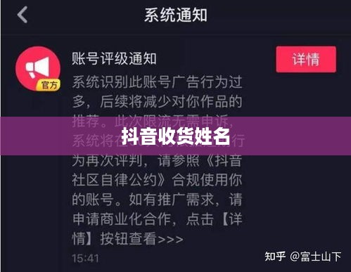 抖音收货姓名是否需要写抖音昵称？解析其中的利弊与考量