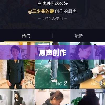 抖音上如何制作原创声音—原声创作的可能性探讨