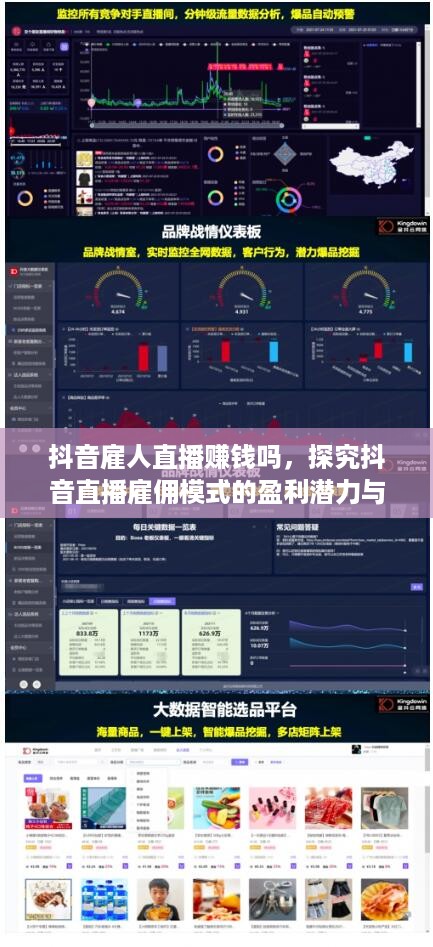 抖音雇人直播赚钱吗，探究抖音直播雇佣模式的盈利潜力与风险