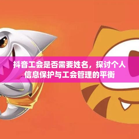 抖音工会是否需要姓名，探讨个人信息保护与工会管理的平衡