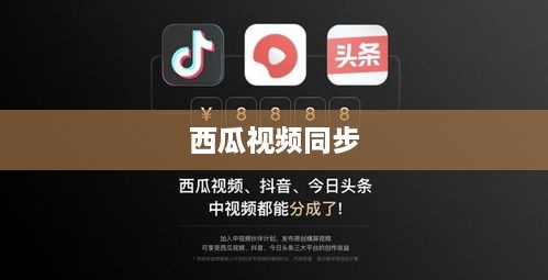 西瓜视频同步两个抖音的探讨