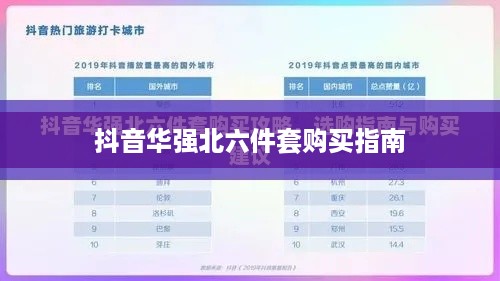 抖音华强北六件套购买指南，能否购买及购买建议
