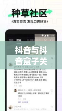 抖音与抖音盒子的关联，打通社交与电商的新路径
