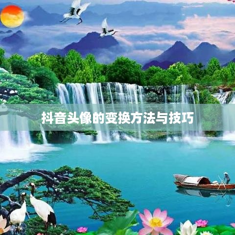 抖音头像的变换方法与技巧