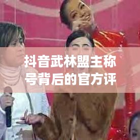 抖音武林盟主称号背后的官方评定之谜