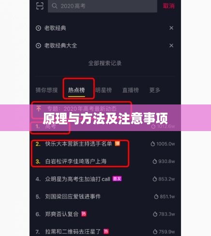 如何通过手机号查找抖音账号，原理、方法与注意事项