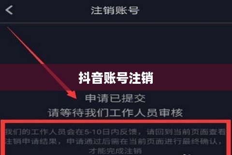 抖音账号注销后是否自动退回的相关解析