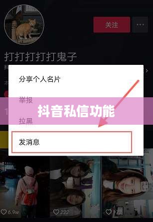 抖音私信功能的使用与限制，每天能否发送私信？