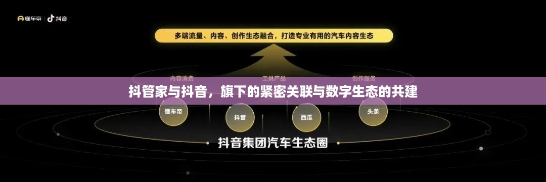 抖管家与抖音，旗下的紧密关联与数字生态的共建