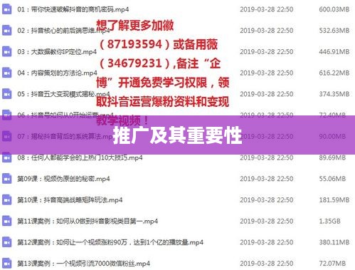 抖音小店推广策略，是否需要进行推广及其重要性