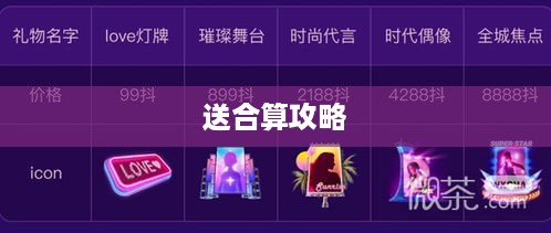 抖音礼物如何送合算攻略