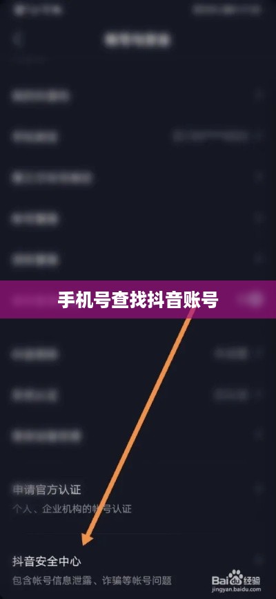 如何通过手机号查找抖音账号，原理、方法与注意事项