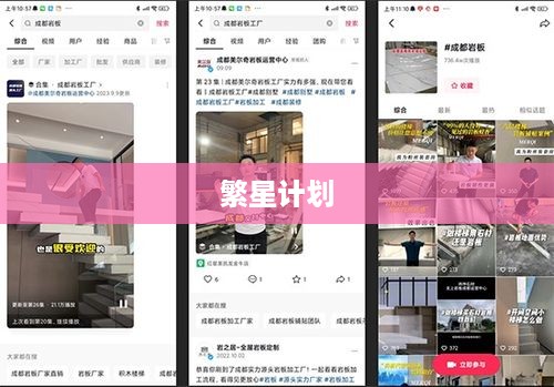 繁星计划与抖音官网，探索与解析