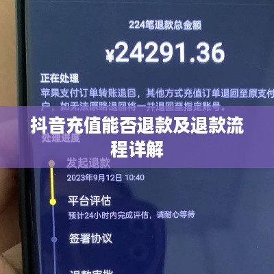抖音充值能否退款及退款流程详解