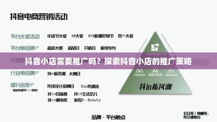 抖音小店需要推广吗？探索抖音小店的推广策略
