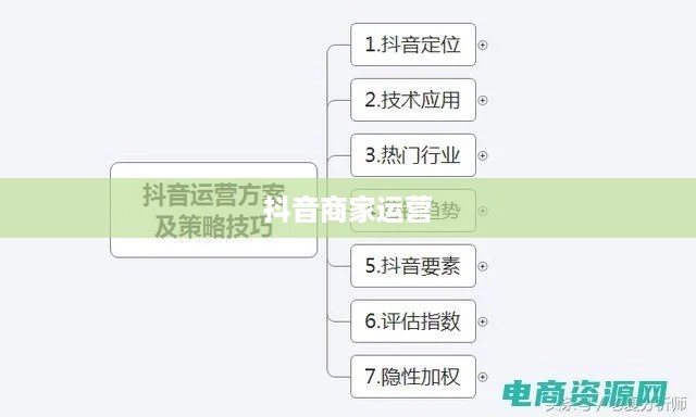 抖音商家运营必备，是否需要开设商家账号？