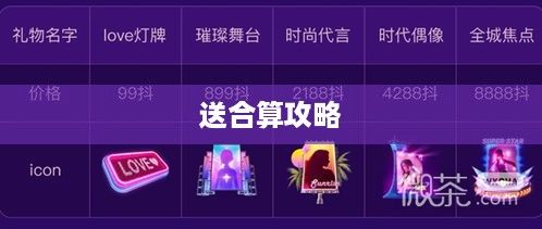 抖音礼物如何送合算攻略