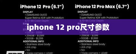 iphone 12 pro尺寸参数